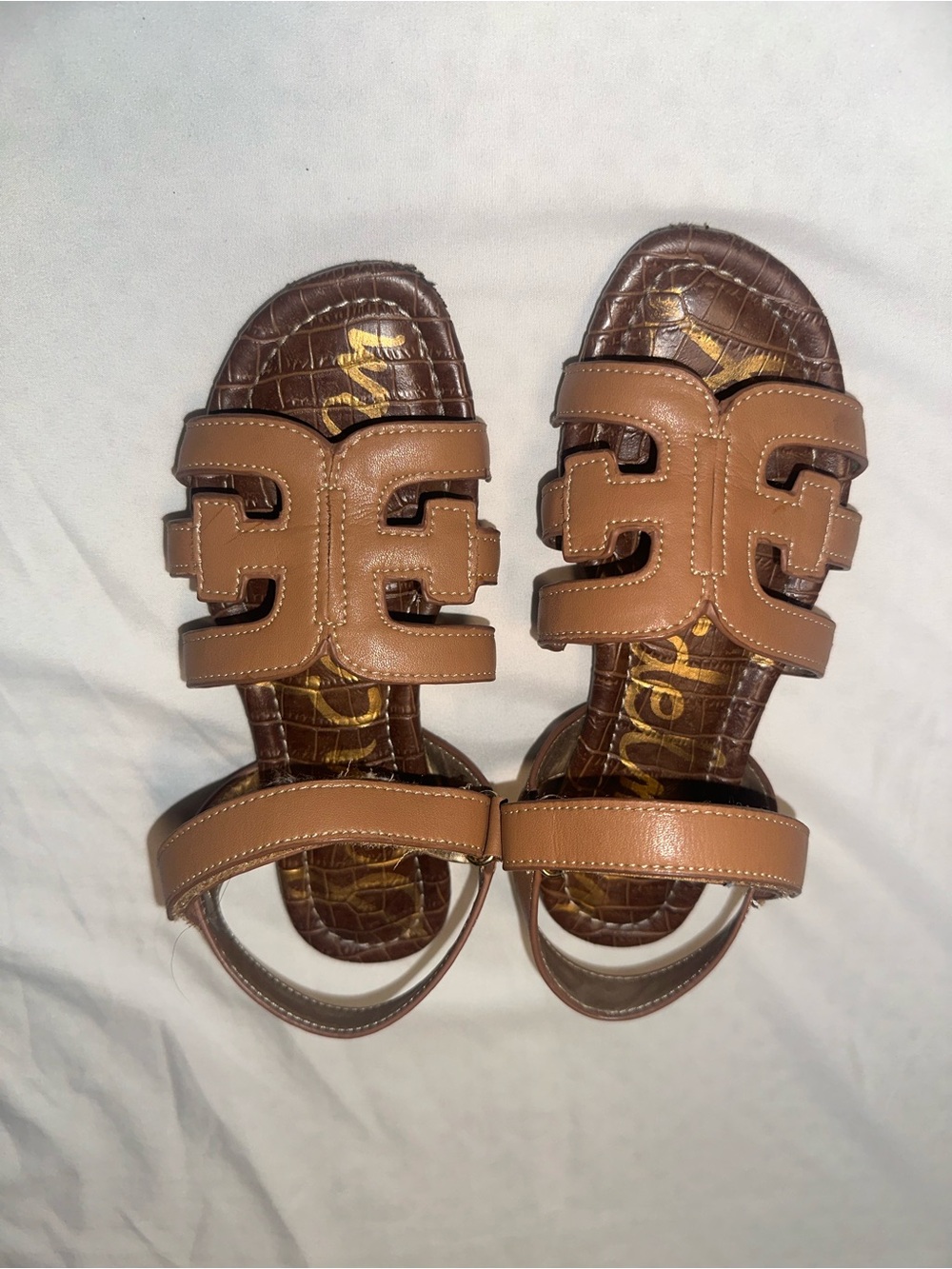 Brown Leather Open-Toe Kid’s Sandals - Classic Casual Style